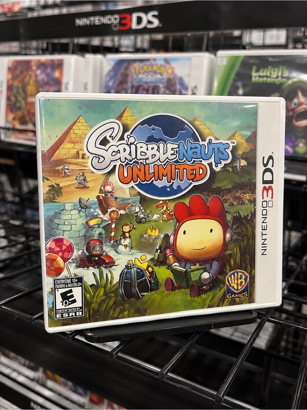 Nintendo 3DS Scribblenauts Unlimited Complete CIB Tested Great Condition